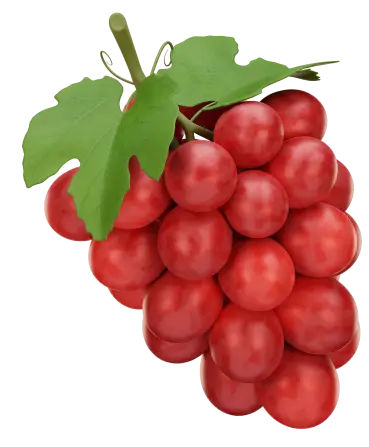 Red grapes